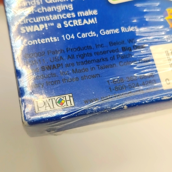 Swap The Swift Swapping Switching Slapping Card Game 2002 Box Edition SEALED - Picture 7 of 11